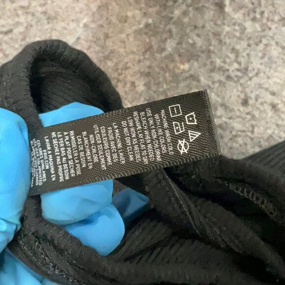 Skims Cotton Rib Tank Dress Black - Picture 7 of 7